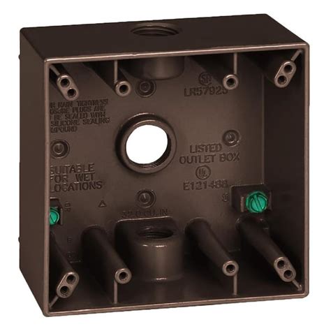 2 gang weatherproof electrical boxes|weatherproof 2 gang outlet box.